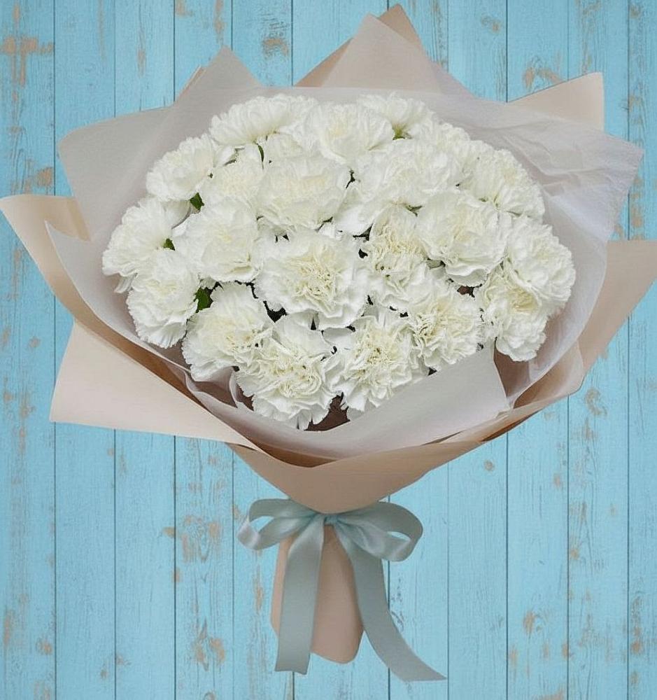 Букет цветов из: Гвоздики в Славянске-на-Кубани