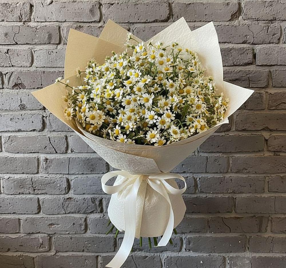 Букет цветов из: Ромашки в Славянске-на-Кубани