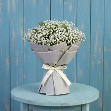 Букет цветов из:  Гипсофила в Славянске-на-Кубани