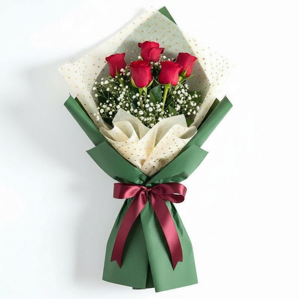 Букет цветов из: Розы в Славянске-на-Кубани