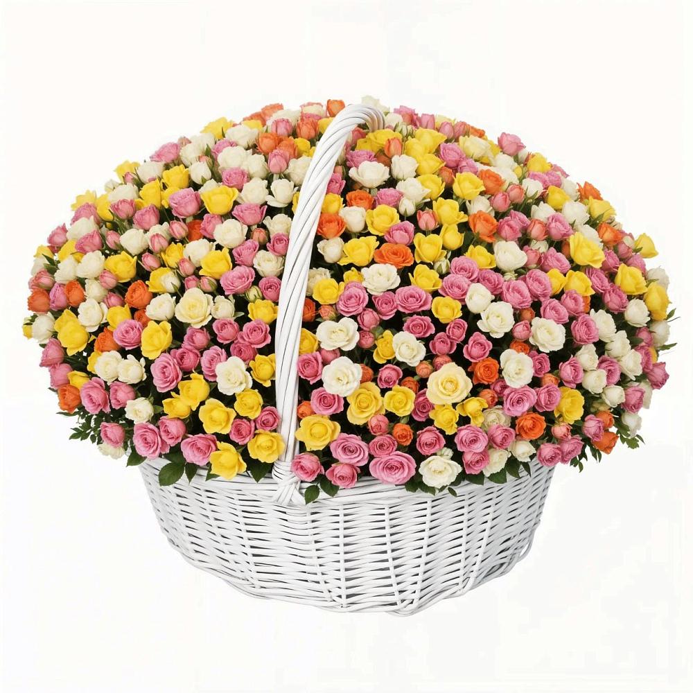 Премиум букет из: Розы в Славянске-на-Кубани