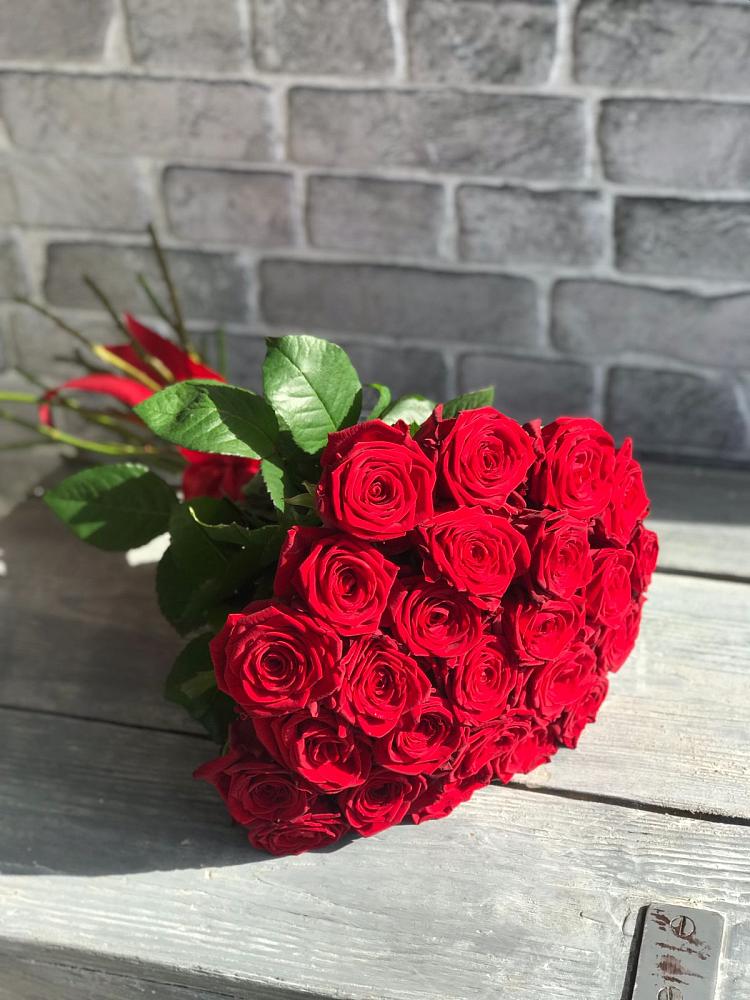 Букет Красные розы Фридом в Славянске-на-Кубани