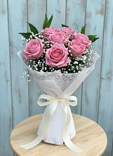 Букет цветов из:  Розы #REPLACE_PRED# Славянске-на-Кубани