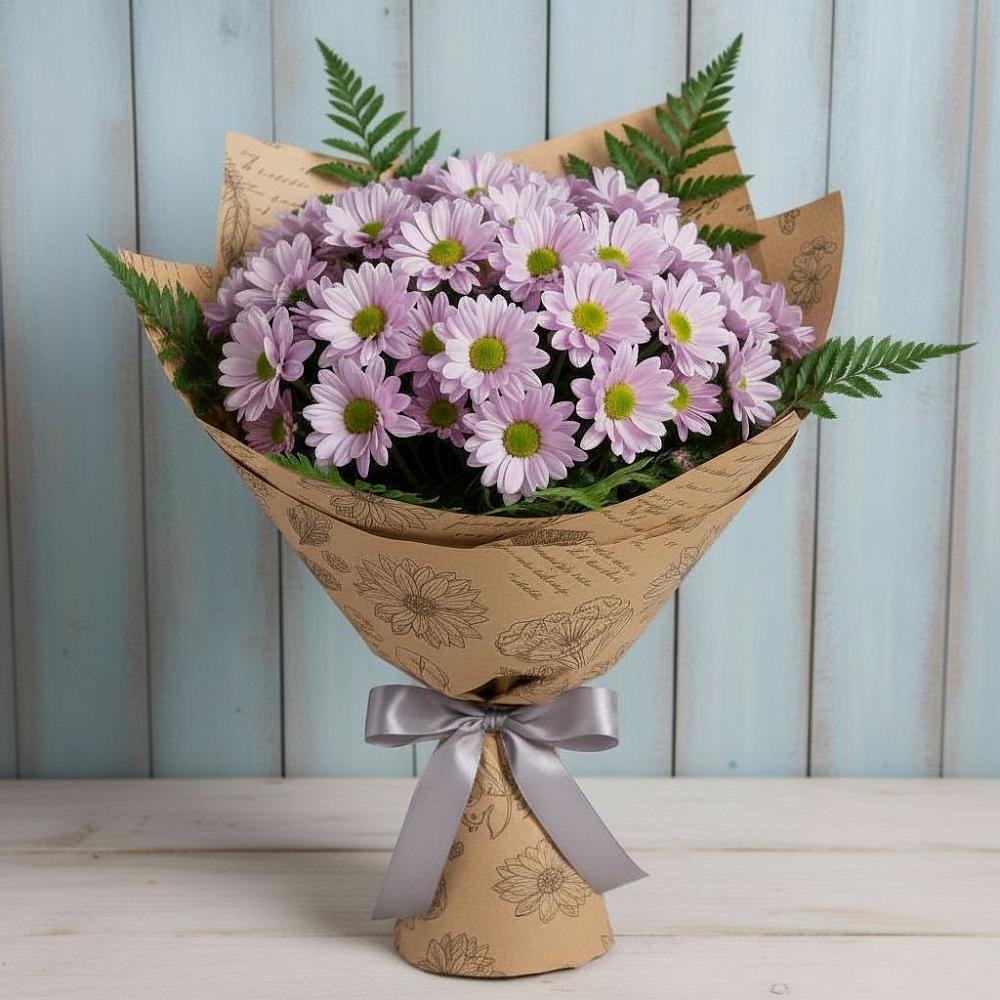 Букет цветов из: Хризантемы в Славянске-на-Кубани