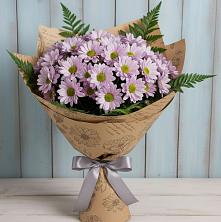 Букет цветов из:  Хризантемы в Славянске-на-Кубани