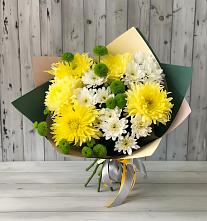 Букет цветов из:  Хризантемы #REPLACE_PRED# Славянске-на-Кубани