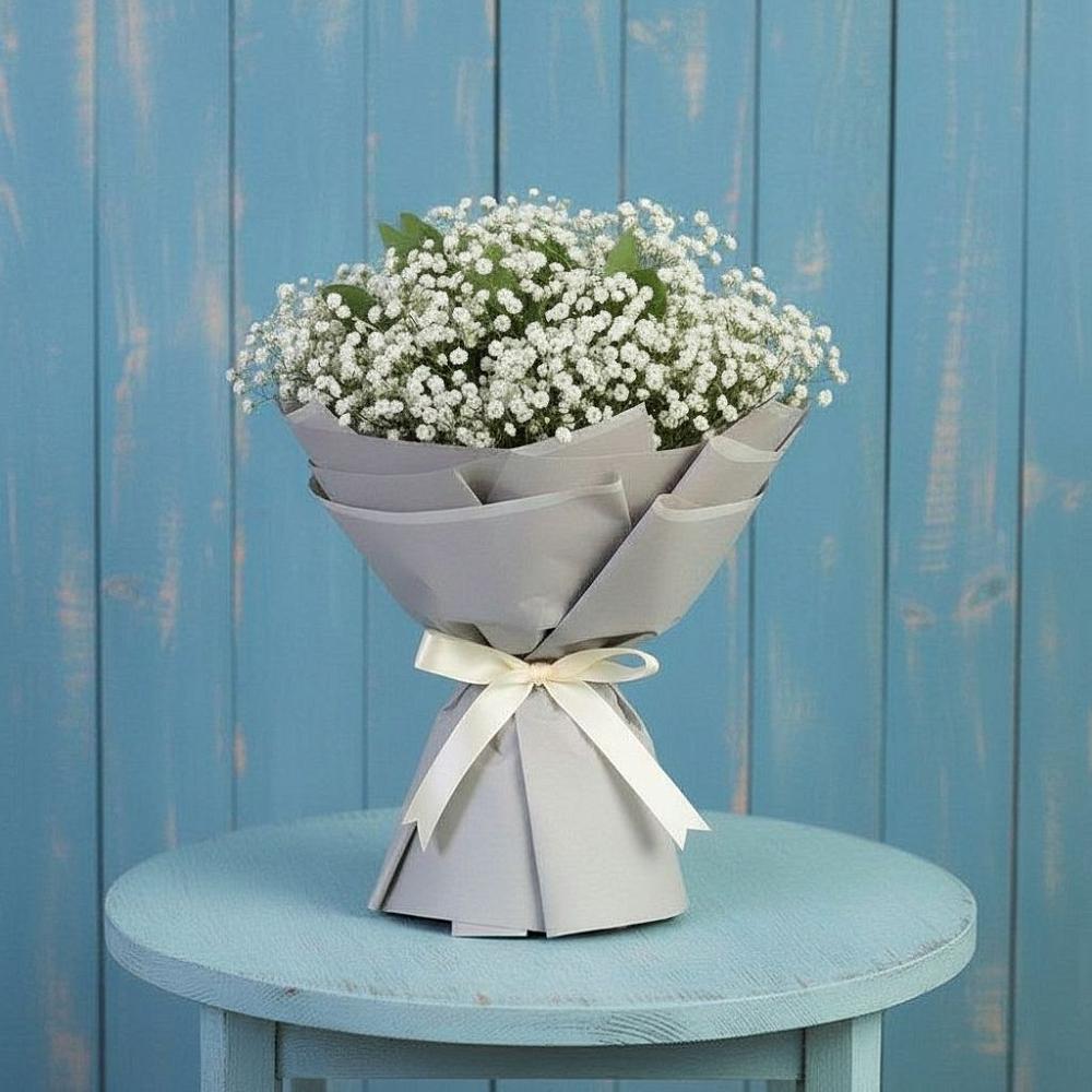 Букет цветов из: Гипсофила в Славянске-на-Кубани