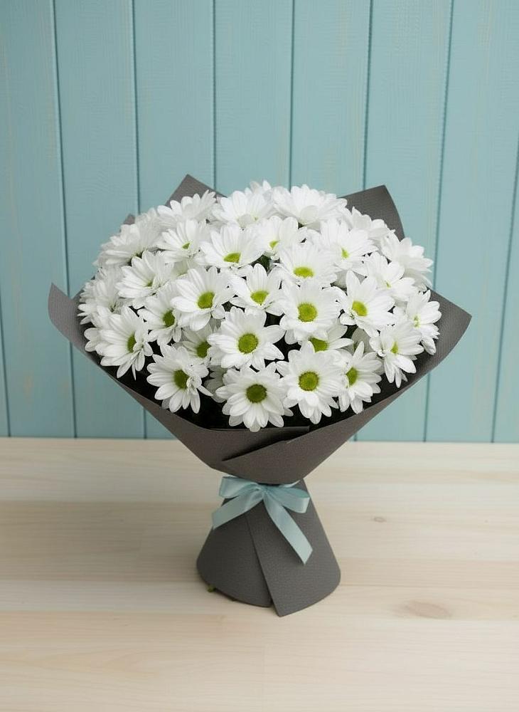 Букет цветов из: Хризантемы в Славянске-на-Кубани