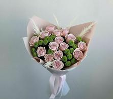 Букет цветов из:  Розы и Хризантемы #REPLACE_PRED# Славянске-на-Кубани