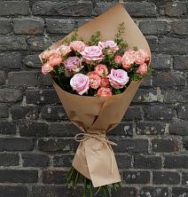 Букет цветов из:  Розы в Славянске-на-Кубани