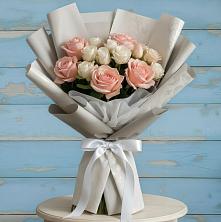 Букет цветов из:  Розы в Славянске-на-Кубани