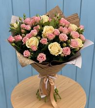 Букет цветов из:  Розы #REPLACE_PRED# Славянске-на-Кубани