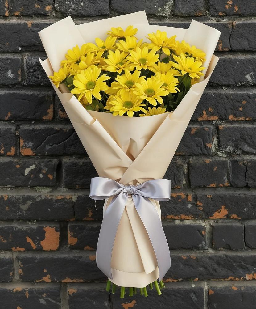 Букет цветов из: Хризантемы в Славянске-на-Кубани