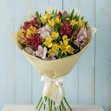 Букет цветов из:  Альстромерии в Славянске-на-Кубани