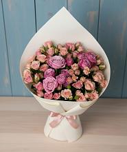 Букет цветов из:  Розы в Славянске-на-Кубани